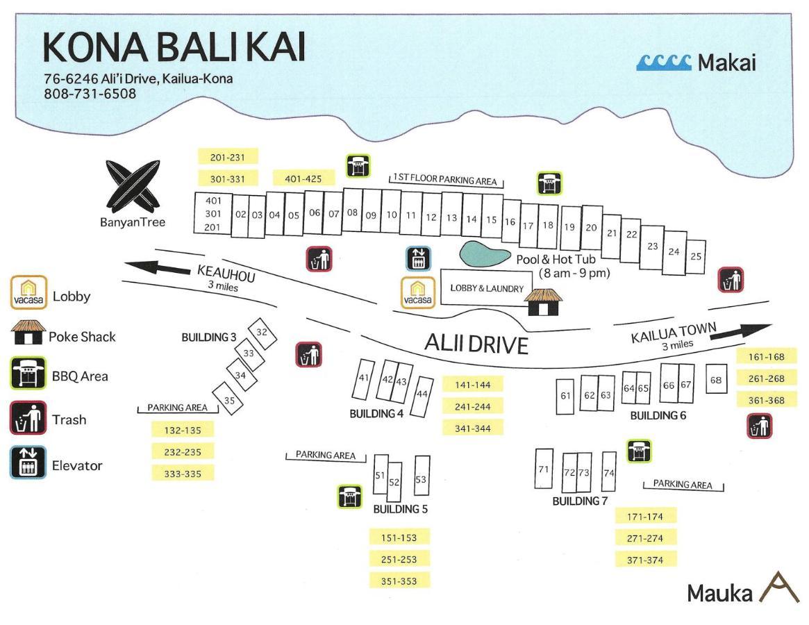 Kona Bali Kai #207 Lägenhet Kailua-Kona Exteriör bild